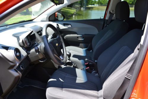 2012 Chevrolet Sonic LT Hatchback 1.4L Turbo 6 Speed Inferno Orange 40 MPG!!, US $11,950.00, image 18