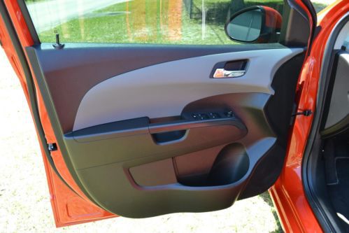 2012 Chevrolet Sonic LT Hatchback 1.4L Turbo 6 Speed Inferno Orange 40 MPG!!, US $11,950.00, image 19