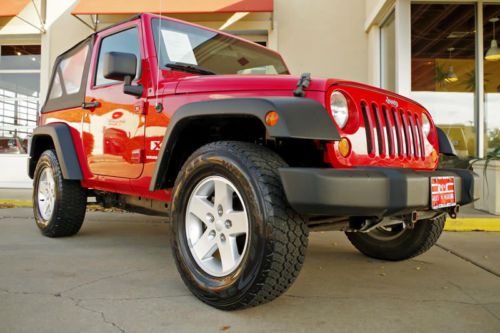 2007 jeep wrangler x 4x4, only 57k miles, soft top, 17&#034; alloy wheels!
