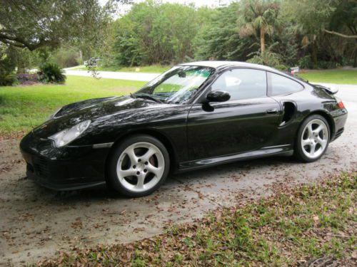 996 twin turbo. highly optioned car. black exterior and interior. 77,400 miles