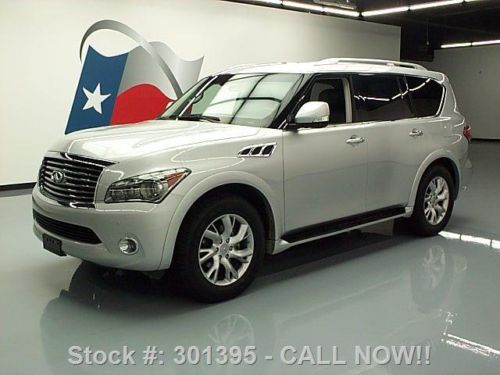 2011 infiniti qx56 4x4 theater sunroof nav dvd 20&#039;s 29k texas direct auto