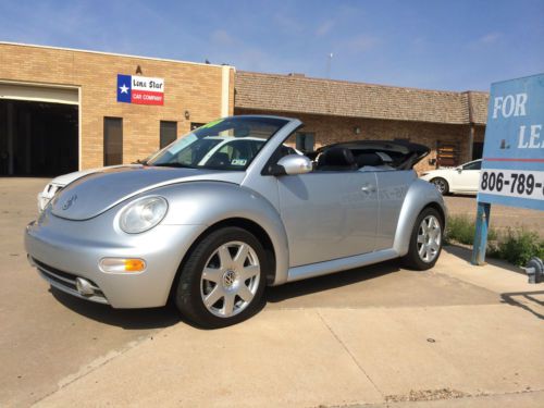 2003 volkswagen beetle turbo convertible