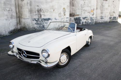 1961 mercedes-benz 190sl - complete matching #&#039;s as per mercedes-benz datacard!