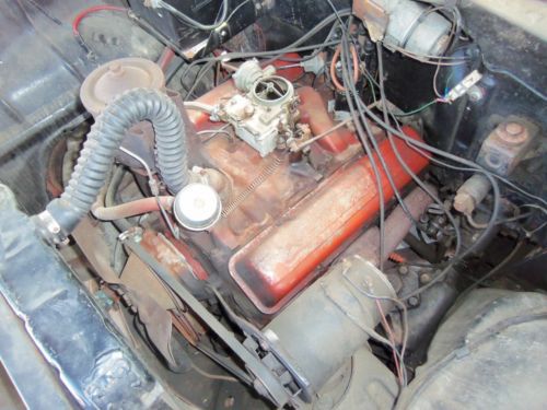 1955 Bel Air Convertible - Rare Continental Kit With Skirts- Old Barn Find -, image 14