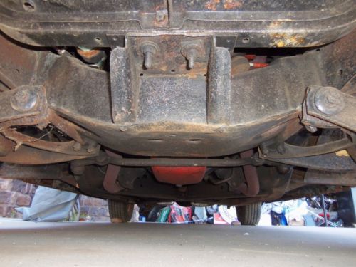 1955 Bel Air Convertible - Rare Continental Kit With Skirts- Old Barn Find -, image 21