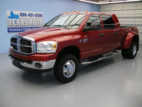 We finance!!!  2008 dodge ram 3500hd 4x4 diesel dually mega cab tow texas auto