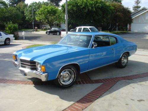 1972 Chevy Chevelle Malibu 1968 1967 1969 1970 1971, image 8