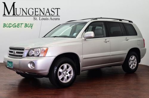 Used 03 suv 3.0l awd alloy wheels automatic air conditioning