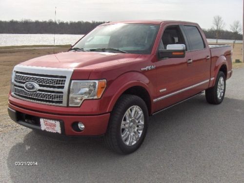 2011 ford f-150 platinum crew cab pickup 4-door 3.5l