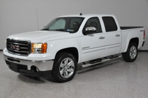 4x4 leather chrome 20s chrome steps crew cab 5.3 liter v8 power seat loaded