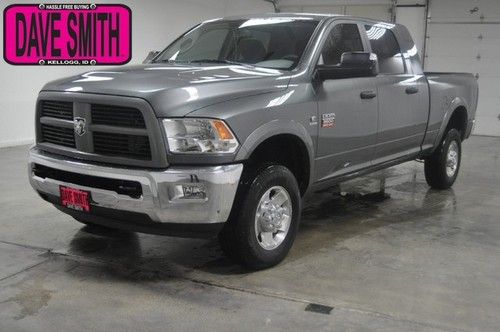 2012 new grey dodge outdoorsman mega 4wd cummins turbo diesel hitch uconnect!!