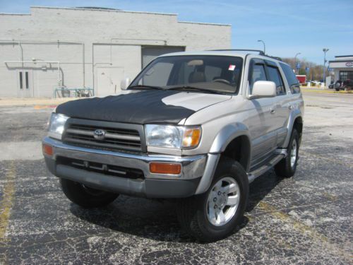 Buy Used 1998 Toyota 4runner Limited 4x4 Suv 34l No Reserve Leather