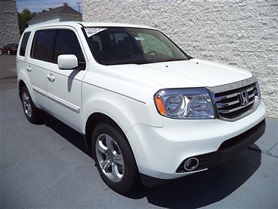 Honda pilot ex 4wd new 4 dr suv gasoline 3.5l v6 mpi sohc 24v taffeta white