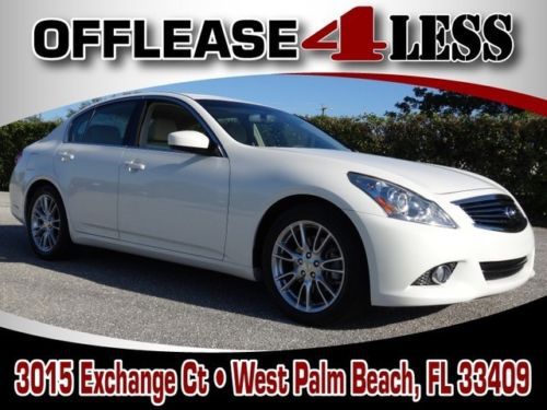 2011 infiniti g37 sedan journey
leather sunroof warranty clean carfax