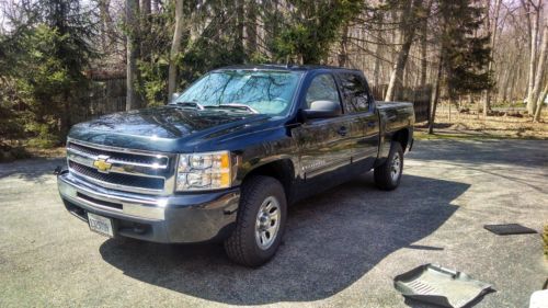 Black 2009 chevrolet silverado 1500 lt 4x4 4.8l