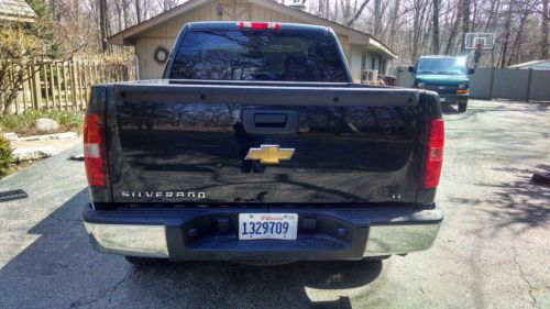 Black 2009 Chevrolet Silverado 1500 LT 4x4 4.8L, image 4