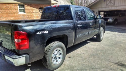 Black 2009 Chevrolet Silverado 1500 LT 4x4 4.8L, image 5