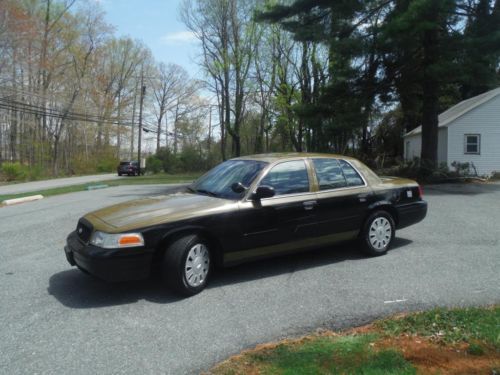 2007 ford crown victoria police interceptor sedan ex police government owned