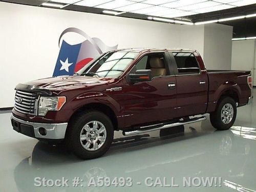 2010 ford f-150 supercrew leather 6-pass side steps 66k texas direct auto