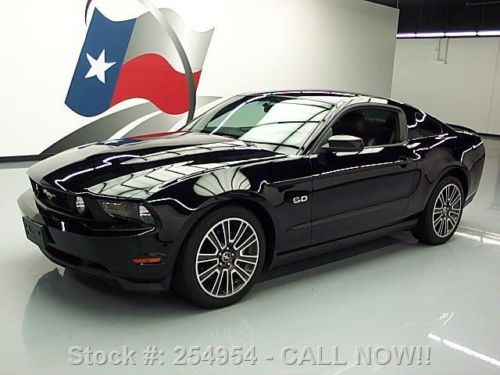 2012 ford mustang gt premium 5.0 htd leather 19&#039;s 8k mi texas direct auto