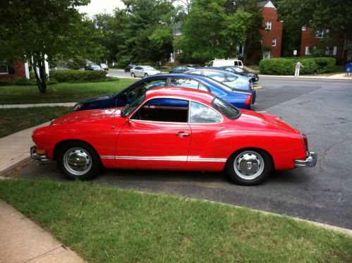 Vw karmann ghia, 1972 coupe