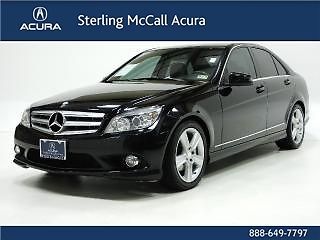 2010 mercedes benz c300 sport sunroof leather cd bluetooth low miles