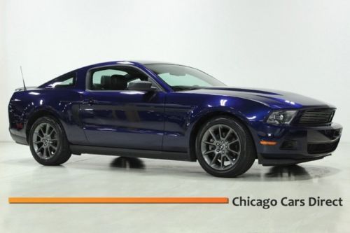 12 mustang v6 coupe mca club hid comfort 6-speed shaker 500 18s leather rare opt