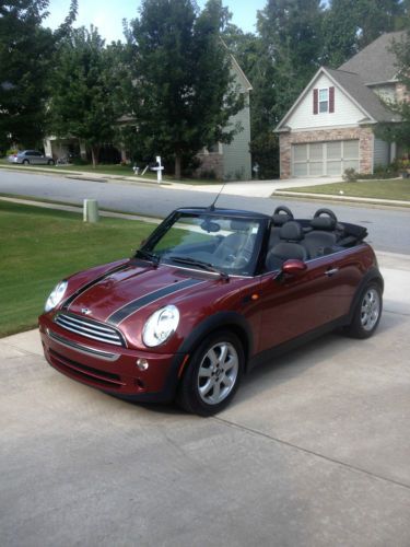 2007 mini cooper base convertible 2-door 1.6l