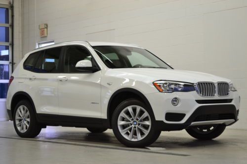 Great lease buy 15 bmw x3 28d premium cold weather gps moonroof bluetooth