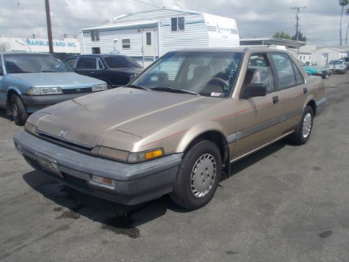 1988 honda accord, no reserve