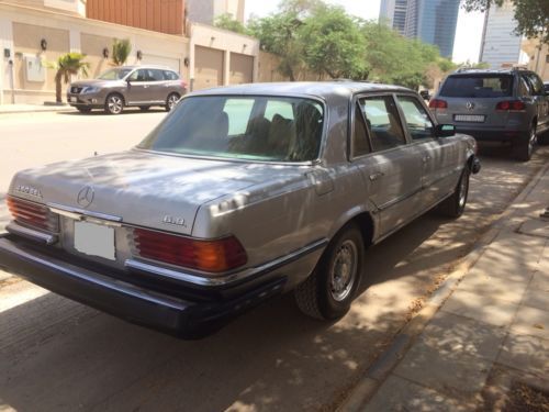 Mercedes benz 450 sel v8 6.9 very rare 1979