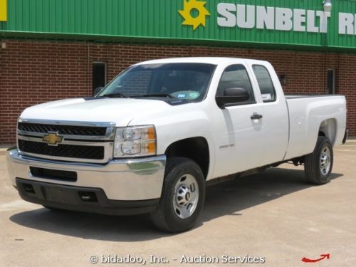 2011 chevrolet 2500hd silverado extended cab pickup truck 6.0l v8 a/t cold a/c