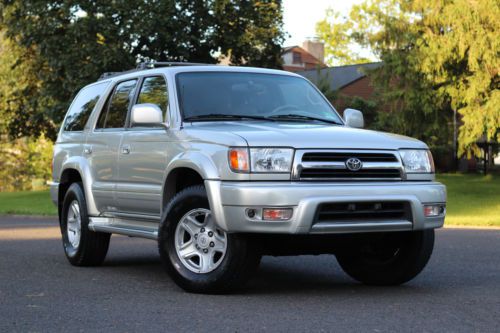 98-02 2000 toyota 4runner limited 3.4l 1owner 4wd very clean nice suv low miles