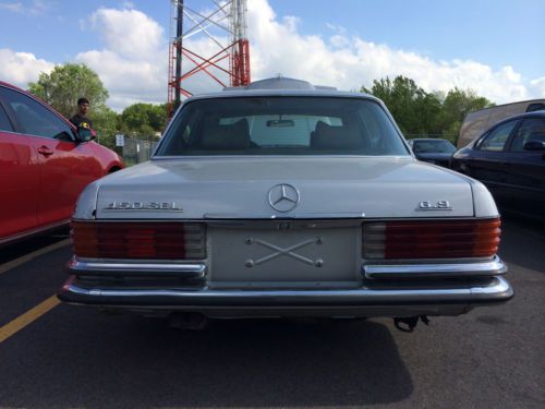 1979 mercedes-benz 450sel 6.9 euro model-very rare options