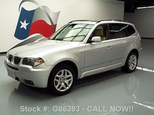 2006 bmw x3 3.0i awd m sport htd seats pano sunroof 65k texas direct auto