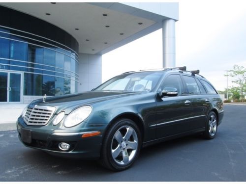 2007 mercedes-benz e350 4matic wagon fully loaded rare color low miles must see