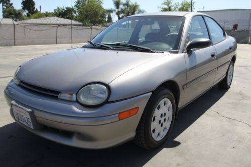 1998 plymouth neon sedan automatic 4 cylinder  no reserve