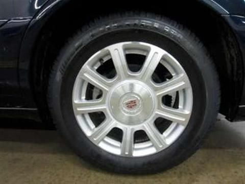 cadillac dts 2008, grey, sedan, image 2