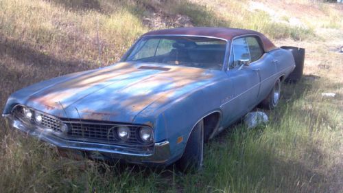 1970 ford torino 4 door hard top 2v 351 clevland automatic c-6 100k miles
