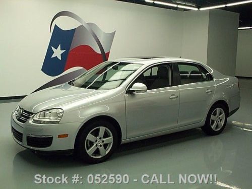 2009 volkswagen jetta se auto sunroof htd seats 75k mi texas direct auto