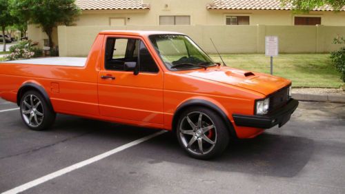 Volkswagen rabbit pickup 5-speed manual transmission