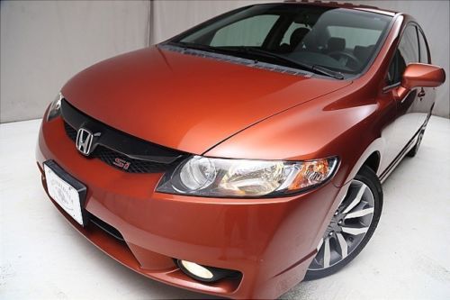 We finance! 2009 honda civic sdn si 6-speed manual - fwd power sunroof