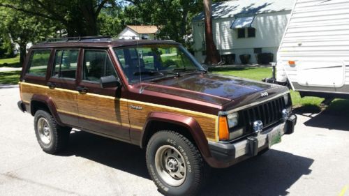 1987 jeep cherokee pioneer sport utility 4-door 4.0l
