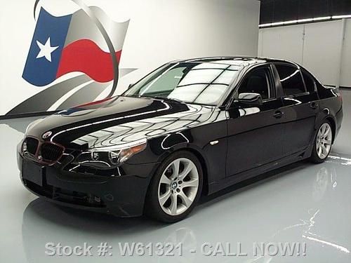 2007 bmw 525i sedan automatic sunroof navigation 64k mi texas direct auto