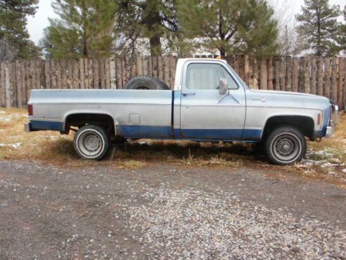 1979  automatic chevrolet long wheel base k10  4x4  pickup