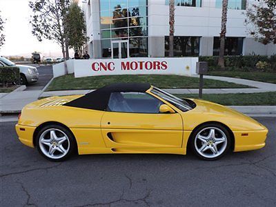 1995 ferrari f355 spider 17k miles serviced / 6 speed manual transmission / 355