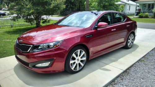 2013 kia optima sx sedan 4-door 2.0l - turbo! factory warranty!