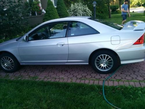 2005 Honda Civic EX Coupe Silver Automatic, US $7,500.00, image 4