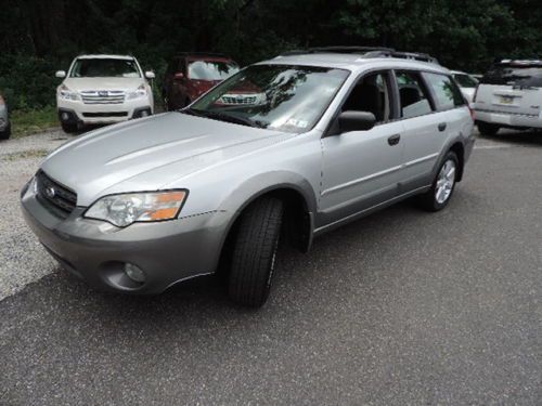 2006 subaru outback, one owner, no accidents, no reserve, looks and runs fine