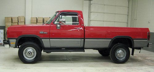 1993 dodge ram 250 le cummins turbo diesel, long bed
